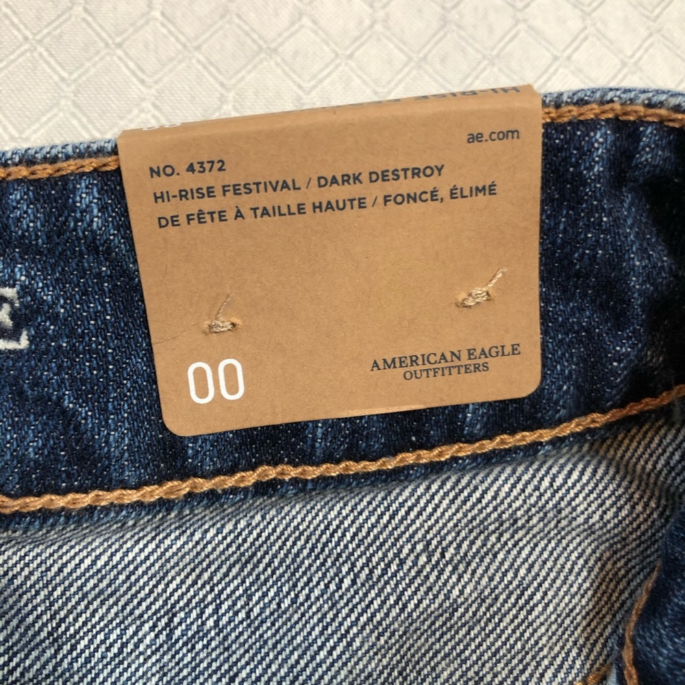 American Eagle Outfitters Hi-Rise Festival Size 00 - Picture 7 of 14